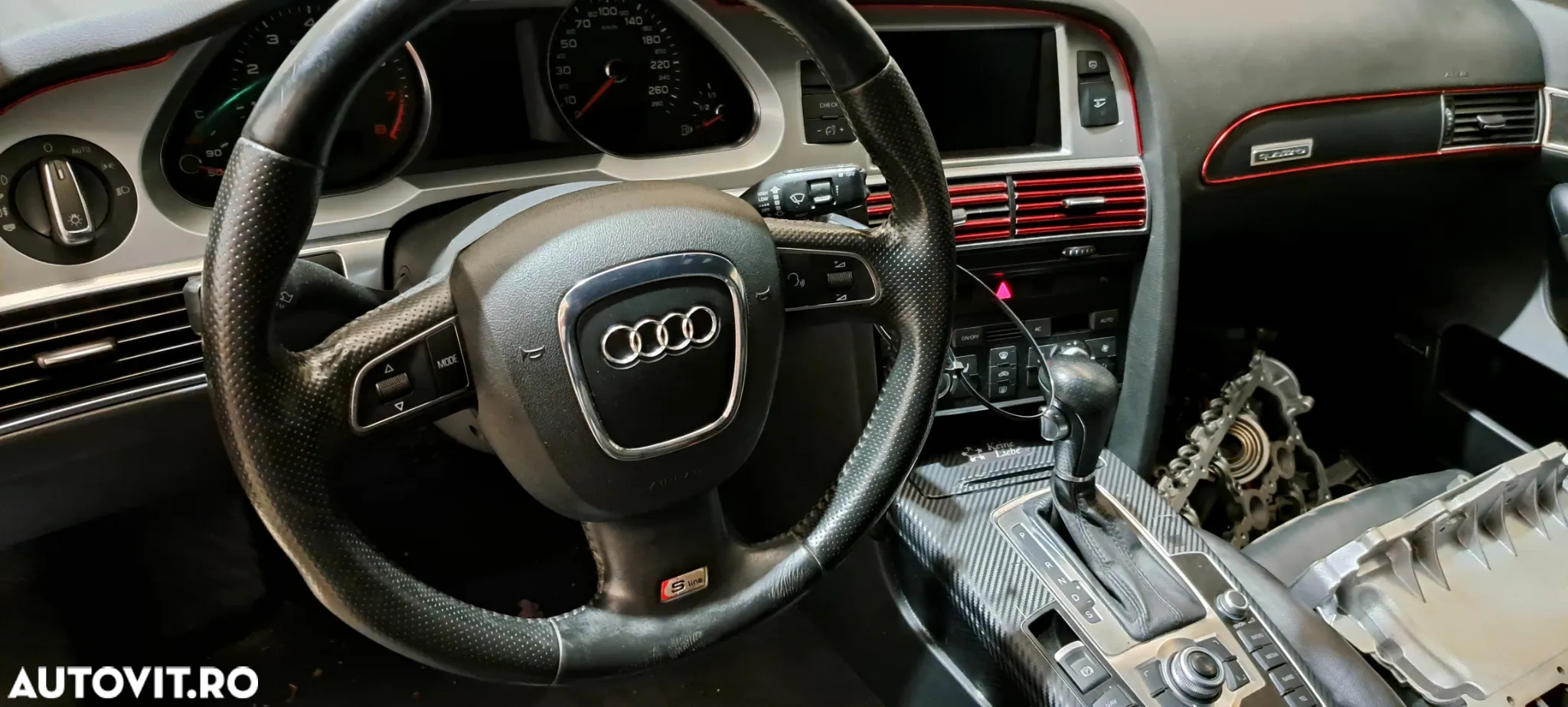 Volanuri Audi A6 C6 S-line piele perforata diverse - 5