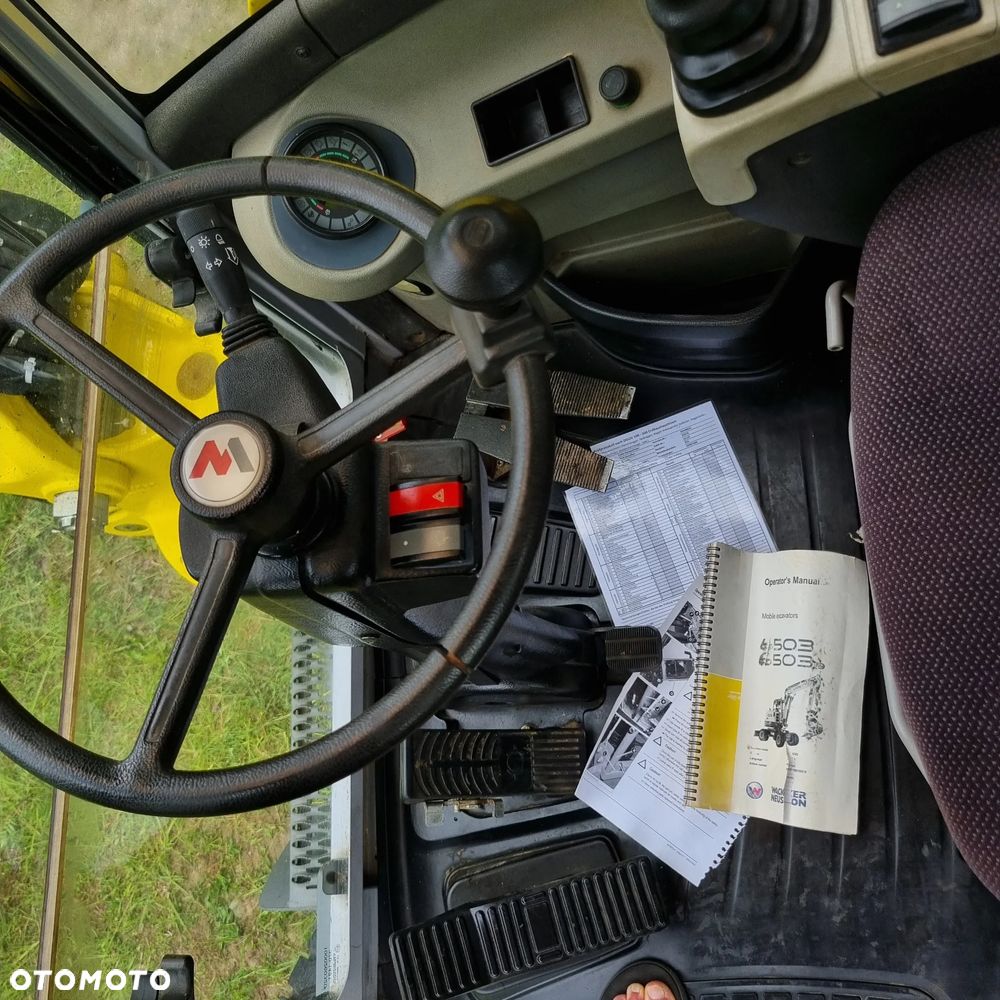 Wacker Neuson 6503-2 wersja7 Koparka kołowa 6,5t Nowe opony tylko 2025mtg jak nowa z Salonu 2015r import Norwegi! - 6