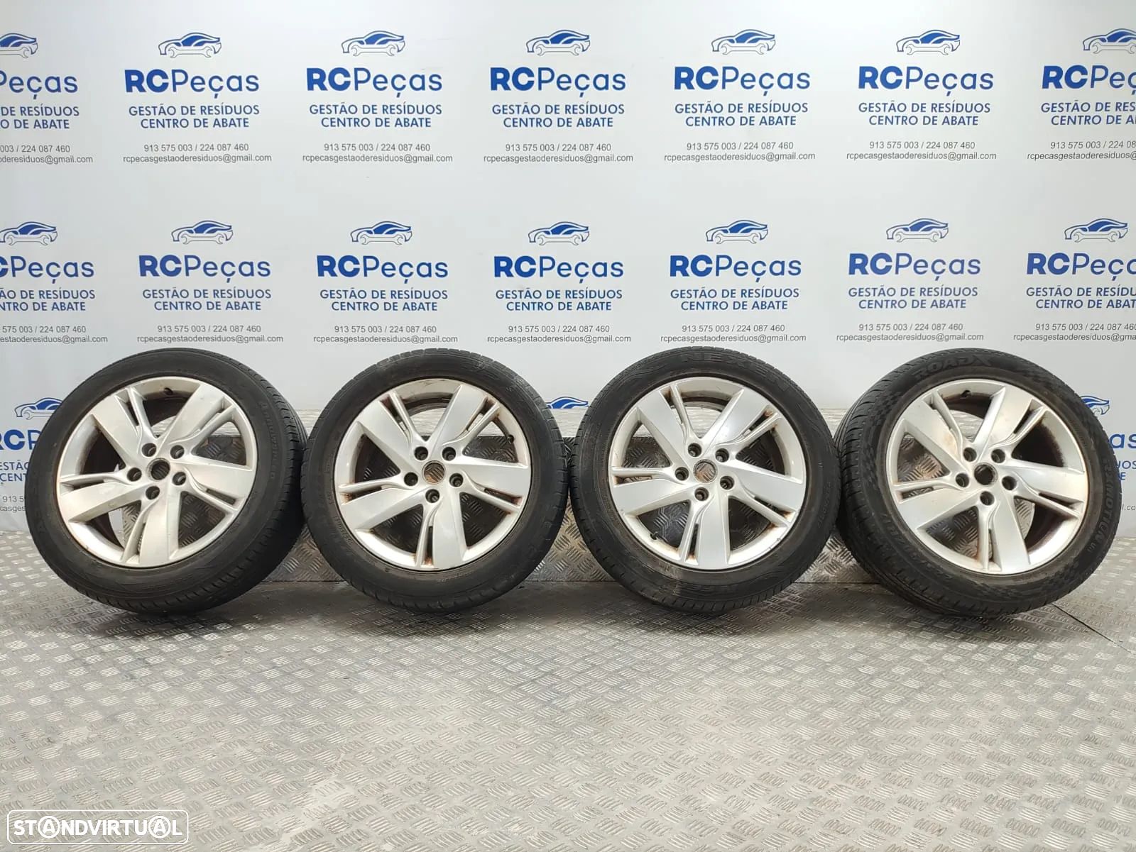 Conjunto Jantes Opel Astra J 7J ET44 5x115 - 1