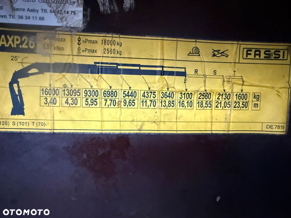 Scania R480 8x2-6 HDS Fassi F660AXP.26 6wys + FlyJib 6 wys pilot - 12