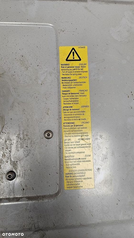 Profesjonalny Zwijacz do węża oleju NEDERMAN 884 10m 1/2" 75 Bar - 13