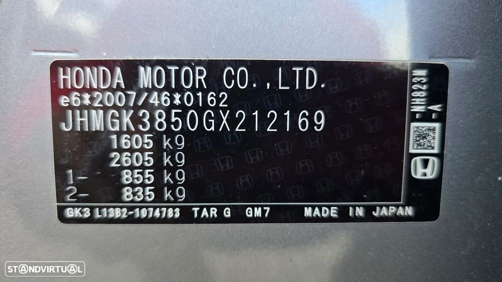 Honda Jazz 1.3 I-VTEC Comfort +Connect.AT - 39