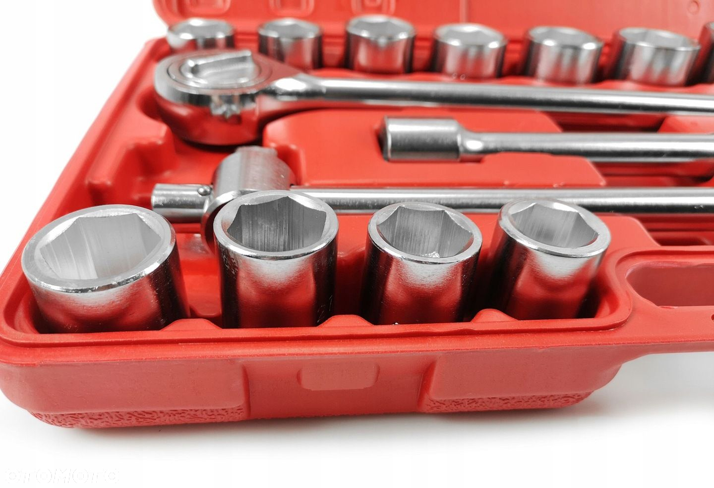 MAR-POL ZESTAW KLUCZE NASADOWE 21PC 3/4" 19-50mm 6-KĄTNE WALIZKA M58252 - 9
