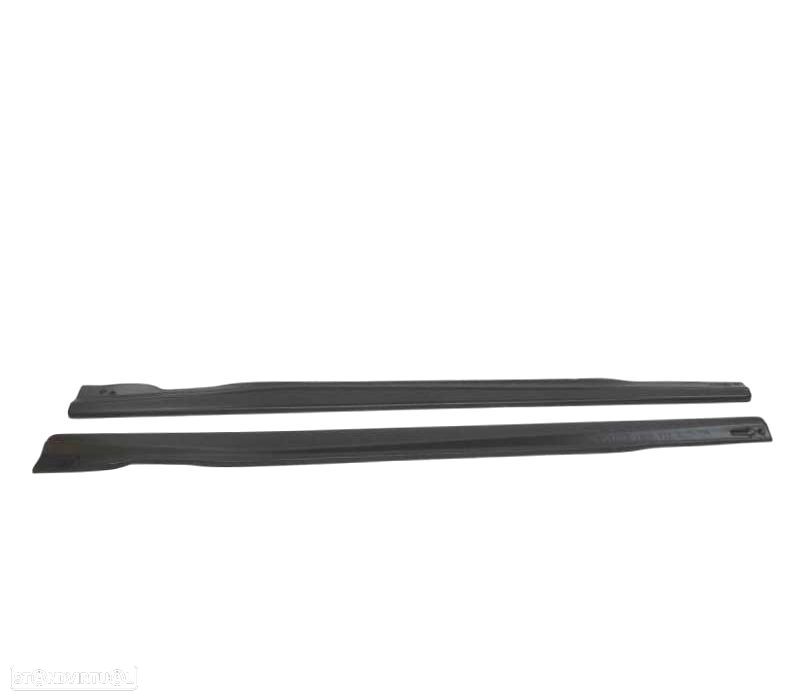 EXTENSÕES DE EMBALADEIRAS LATERAIS MERCEDES W117 45 W176 12-18 PRETO - 4