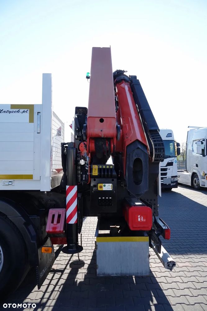 Renault C 430 / 8x4 / SKRZYNIOWY 7 M + HDS PALFINGER 33002 -wysów: 14,5 M / UDŹWIG 9800 KG / STEROWANIE RADIOWE / ROTATOR / EURO 6 - 20