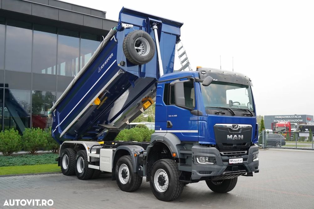 MAN TGS 41.480 / 8X6 / BASCULATOR / AUTOMAT / NOU-NOUȚ / ECHIPAMENTE FOARTE BOGATE / - 2