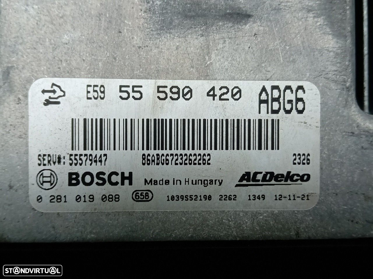 Centralina motor / ECU OPEL Insignia A (G09) - 3