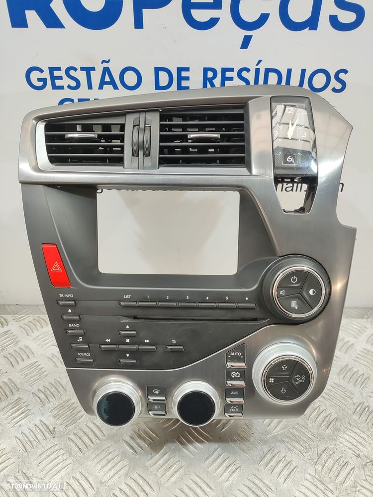 Consola Central Original Citroen DS5 Controlos Radio Climatronic Difusores De Ar - 9