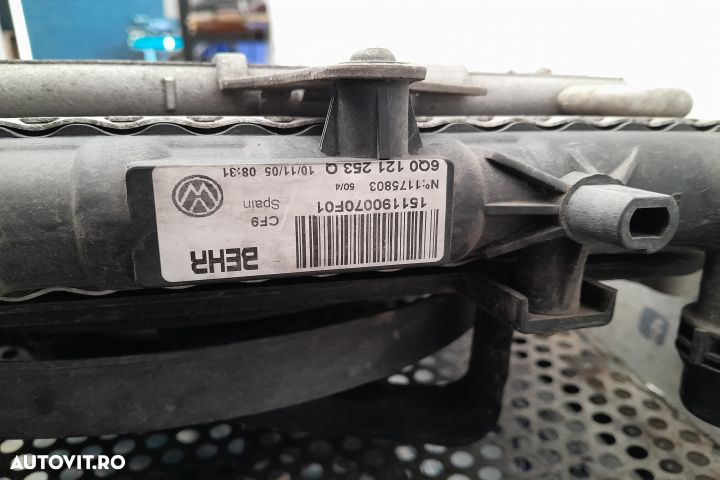 Radiator apa racire motor 1.2 AZQ 6Q0121253Q Volkswagen VW Polo 4 9N - 2
