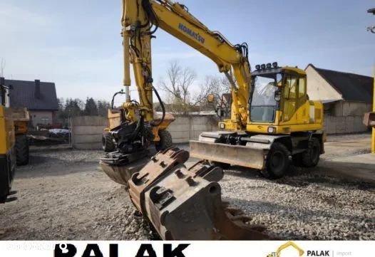Komatsu Koparka kołowa KOMATSU PW 160-7E +ROTATOR , 2009 rok - 7