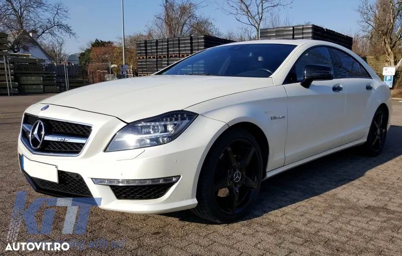 Pachet Exterior Complet compatibil cu Mercedes CLS W218 C218 Sport Line (2011-2018) CLS63 Design - 6