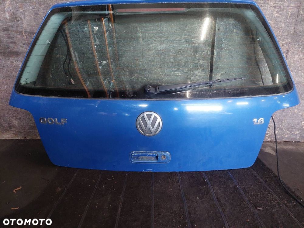 KLAPA BAGAŻNIKA KOMPLETNA VOLKSWAGEN GOLF IV HB 5D LW5Z - 3