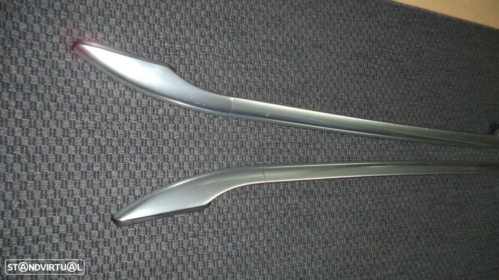 Barras de tejadilho (cromadas)  Audi A4 B5 (ano 1996 a 2001 )impecáveis  como novas - 6