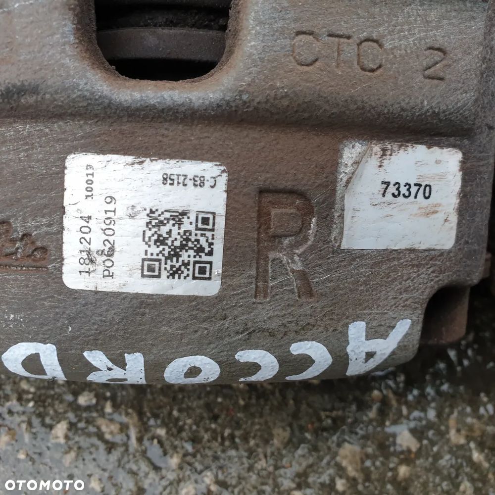HONDA ACCORD VIII 2.0 BENZ ZACISK LEWY PRZOD 11R - 3