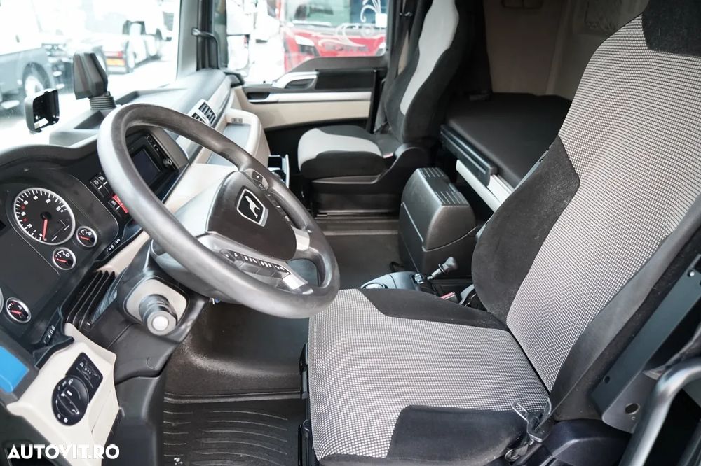 MAN TGX 26.460 / REMORCA TANDEM / 120 M3 / I-PARK COOL / PUNTE RIDICATĂ / PUNTE DIRECȚIE / + REMORCA FRUEHAUF / PUNTE SAF - 28