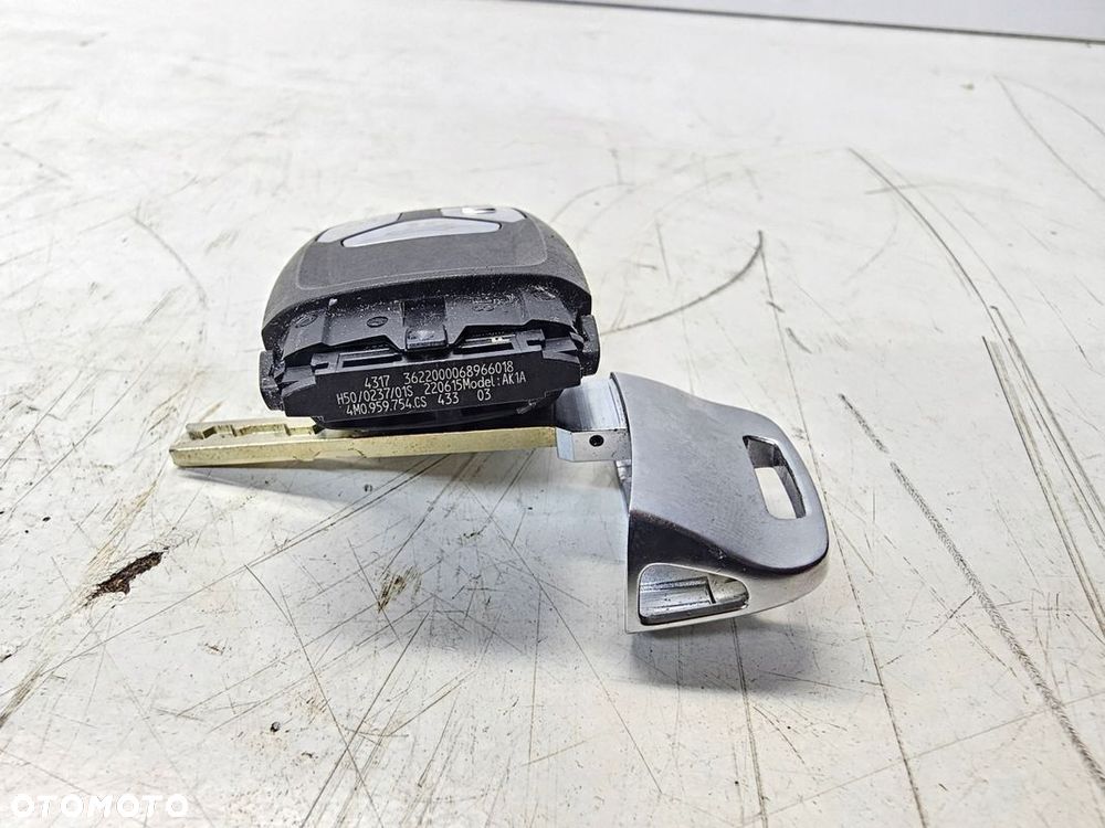 KLUCZYK PILOT AUDI A4 B9 A5 8W Q7 4M 4M0959754CS - 3