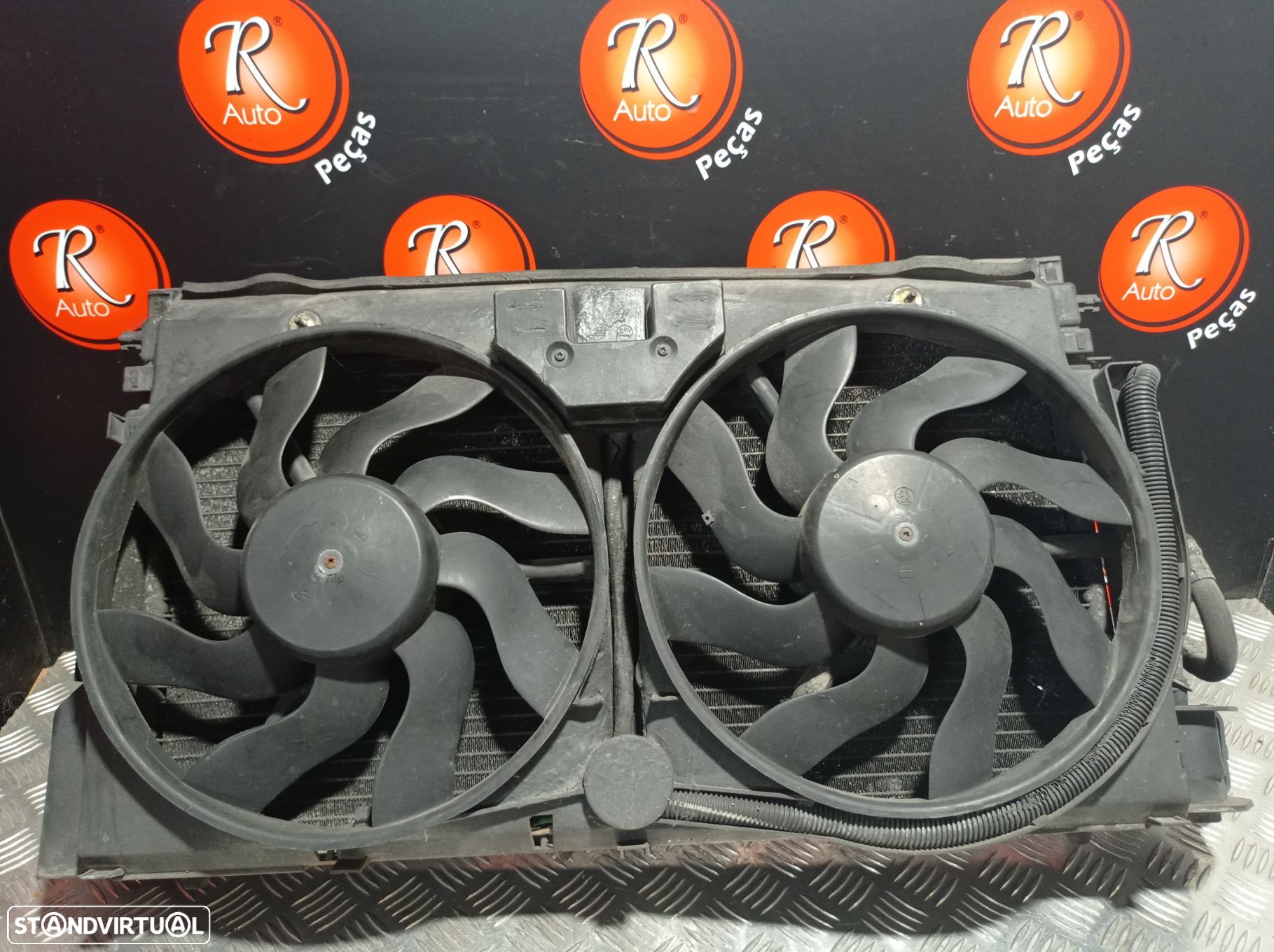 Radiador Com Termoventilador Peugeot 406 (8B) - 1