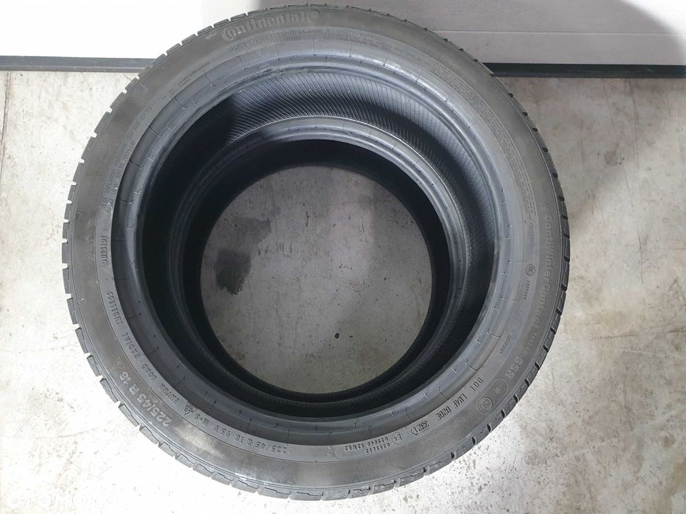 2szt. 225/45/18 95V Continental TS830 RFT 5mm 2021r [ 10874 ] - 2