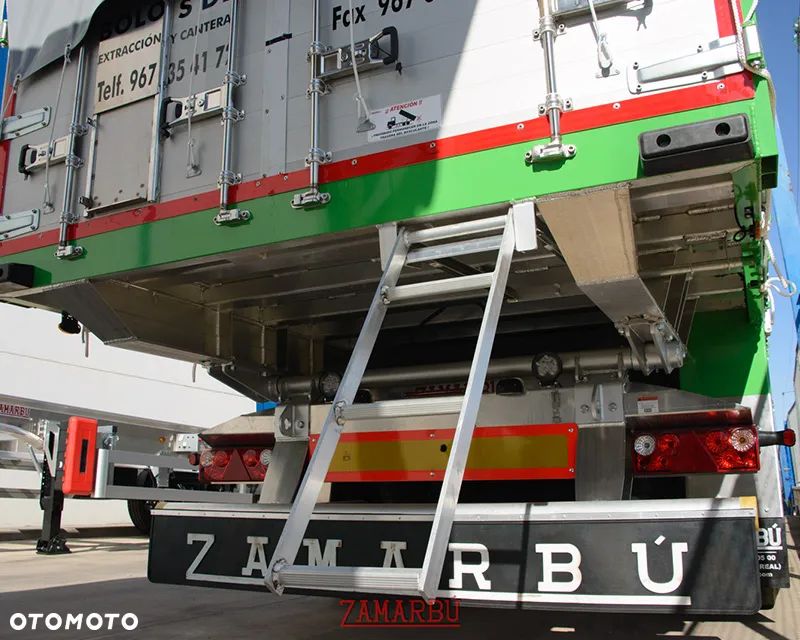 Zamarbu Do odbioru-Wywrotka UNIWERSALNA / Rama aluminium/V58m3 /13,60m/ Burty 1200mm + Nadstawy 500mm - 31