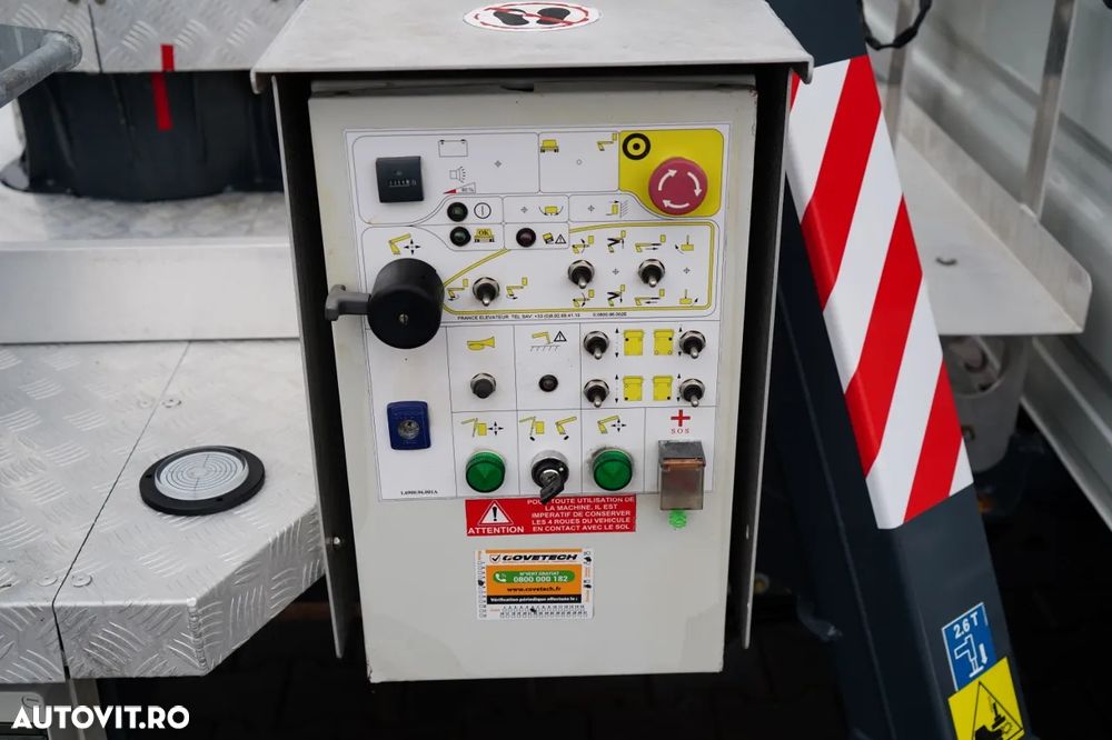 Iveco 35-140 / Platformă de lucru aeriană / FRANCE ELEVATEUR 141 TLE / 4 SUPPORTURI / MANUALĂ / 2020 - 20