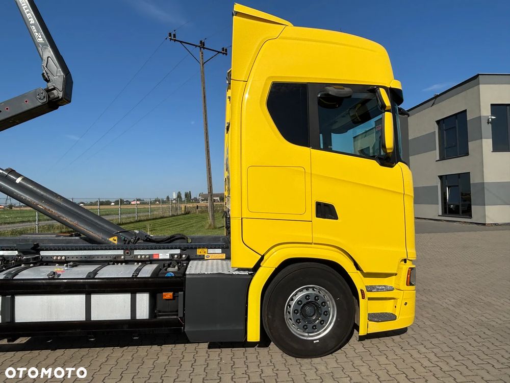 Scania S450 6x2  Meiller RS 21.70 hakowiec , bezwypadkowa , serwis w Scania, (nie HIAB, PALFINGER, VDL, HYVA,) Nowy model NG , model Scania S - 15