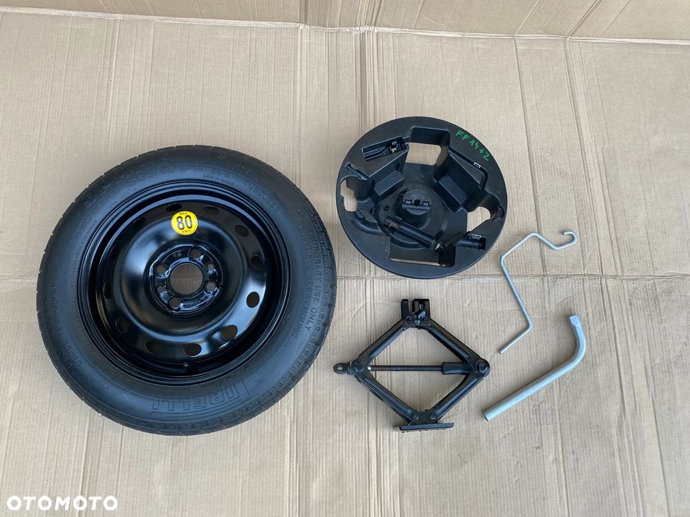 ORGINALNE Koło dojazdowe dojazdówka 14 Fiat 4x98 500  Panda +zestaw - 3