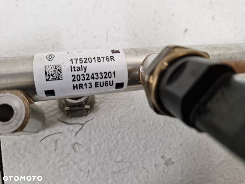 RENAULT KADJAR LIFT ARKANA 1.3 TCE DIG-T LISTWA WTRYSKOWA CZUJNIK 175201876R - 5