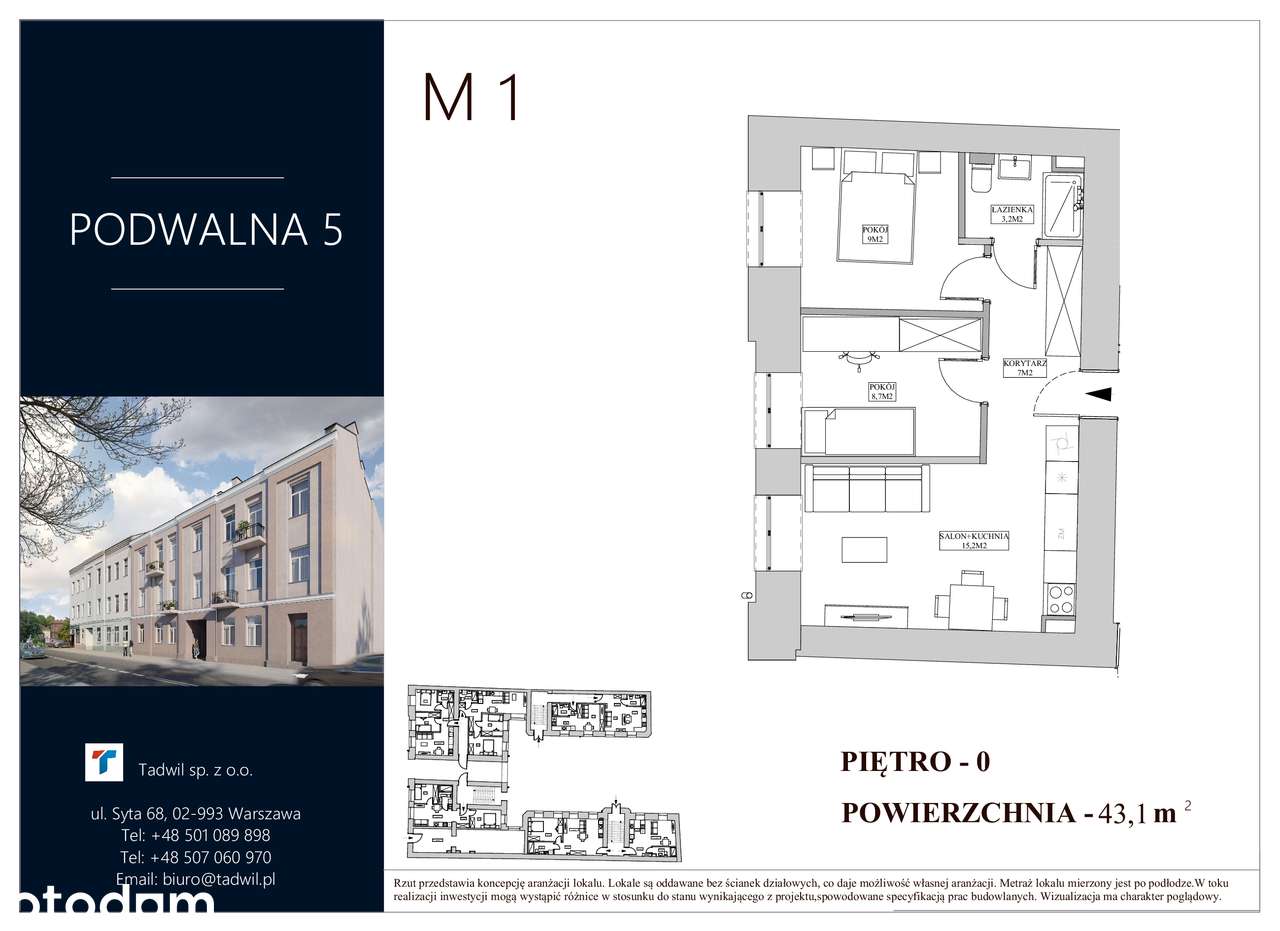 Modernizm w 3 pokojach na Podwalnej
