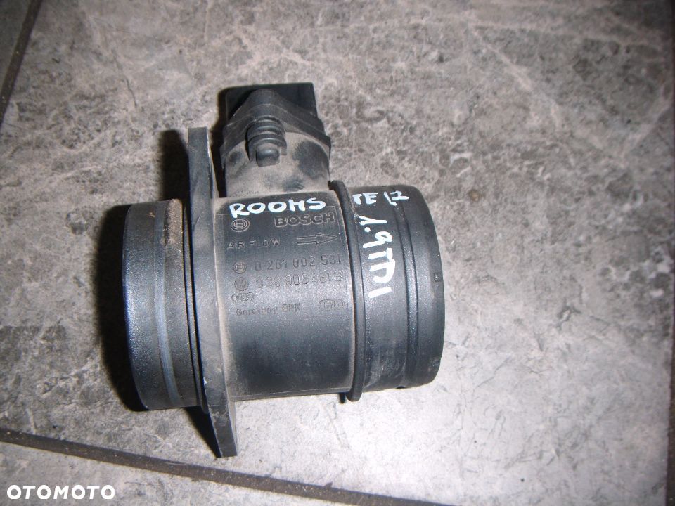 skoda roomster 06r 1.9 tdi przepływomierz 0281002531 - 1