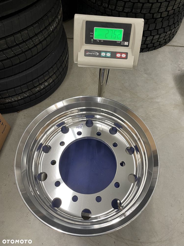1300netto FELGA aluminiowa 11.75 22.5 ET0 zero ALU naczepa cysterna - 4