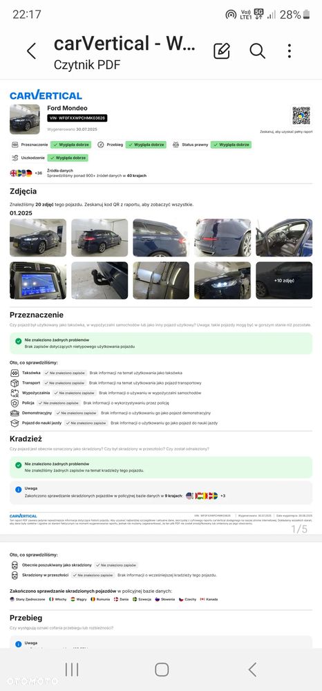 Ford Mondeo 2.0 Hybrid ST-Line Plus - 38