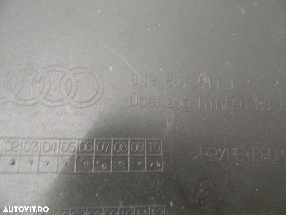 Bara spate Audi A4 B9 Kombi, 2015, 2016, 2017, 2018, 2019, 8W9807511J. - 16