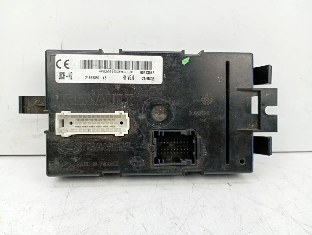 Sterownik Moduł Komfortu UCH-N2 Renault Trafic II Vivaro A Primastar P8200156016D - 1