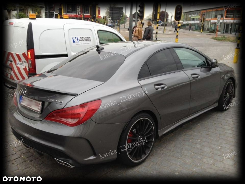 MERCEDES CLA C117 SPOILER LOTKA NA KLAPĘ PODKŁAD! - 11