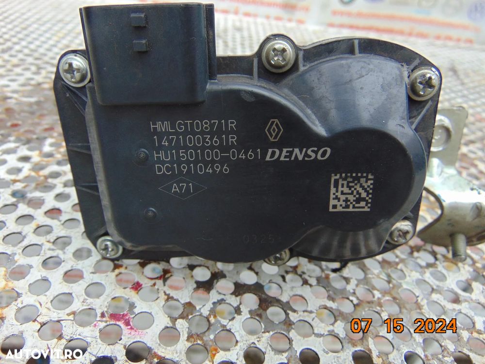 Supapa EGR Nissan Qashqai 1.5 euro 6 Juke Dacia Duster Renault clio 4 megane scenic kadjar talisman - 8