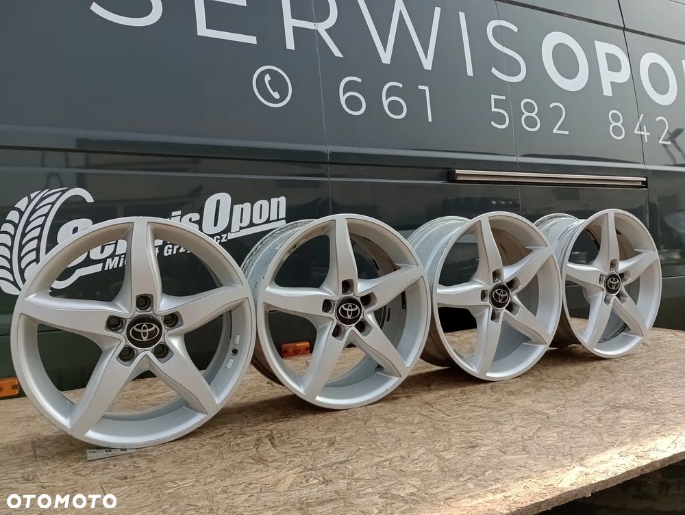 FELGI ALUMINIOWE 5x114 R17 7,5J ET40 TOYOTA PRIUS AURIS AVENSIS CAMRY COROLLA RAV4 VERSO - 2