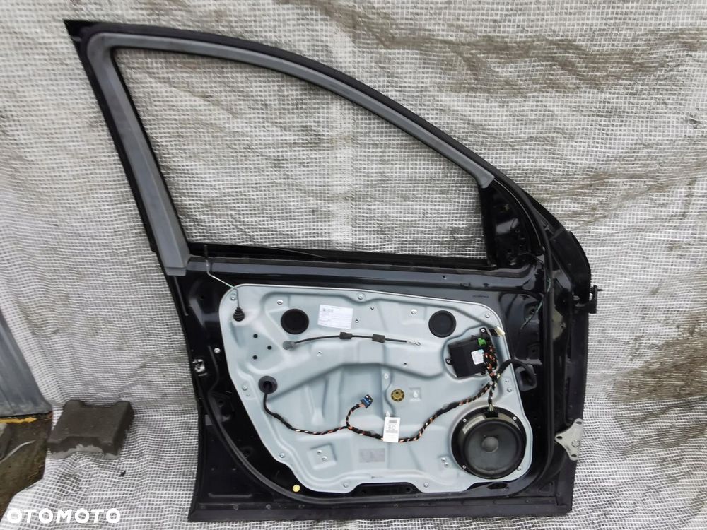 MERCEDES ML W164 05-11 DRZWI PRZEDNIE LEWE PRZÓD KOMPLETNE KOD 197 CZARNE - 16