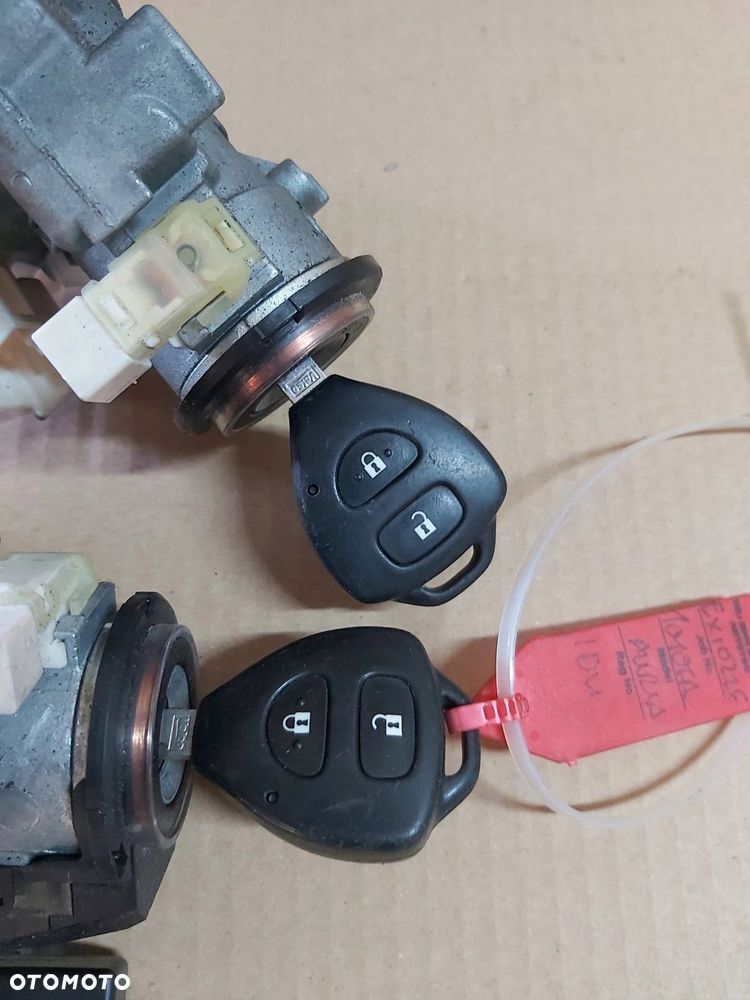 Toyota Auris I Lift stacyjka kluczyk komputer zestaw odpalenia 1,6 v-matic - 5
