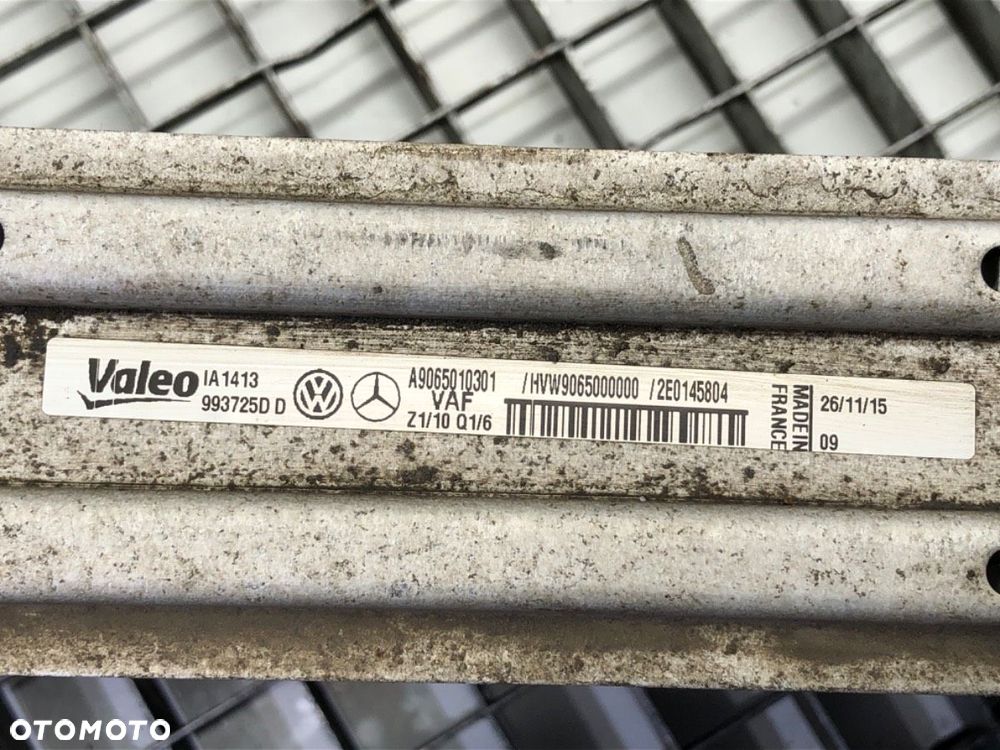 INTERCOOLER  VW CRAFTER 30-35 Autobus (2E_) 2006 - 2016 2.5 TDI 120 kW [163 KM] olej napędowy 2006 - 6