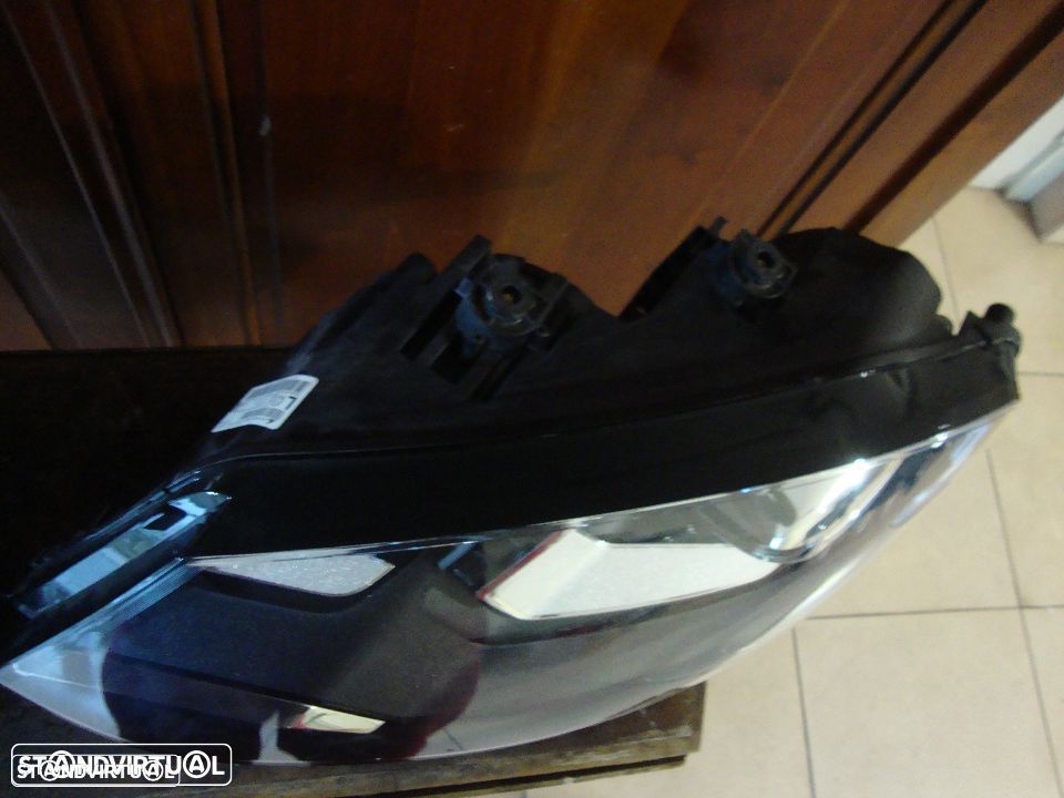 farois Bi-xenon LED Direcionais VW Sharan completos - 5