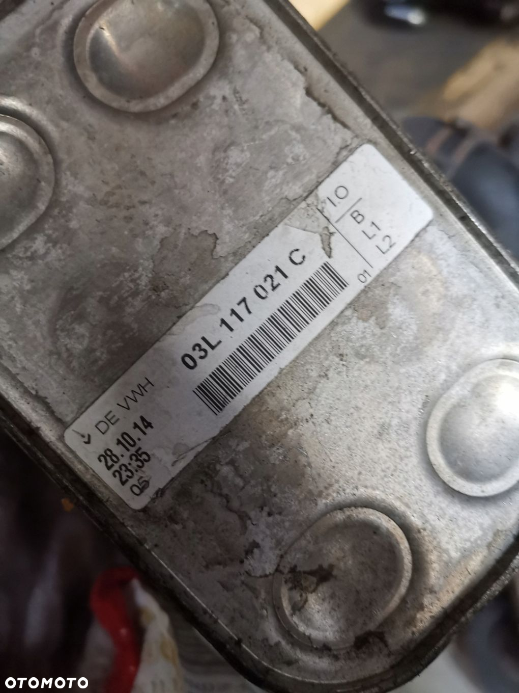 Volkswagen OE 03L115389H obudowa filtra oleju 03L117021C - 2
