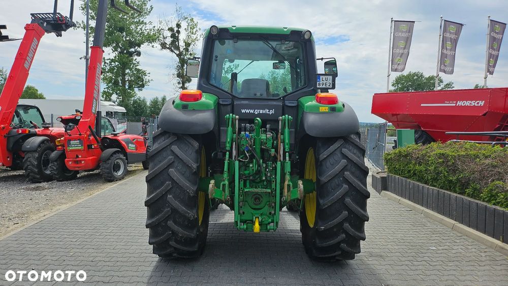 John Deere JD 6830, 6-cyl, 140 KM, TLS, autentyczny przebieg - 4