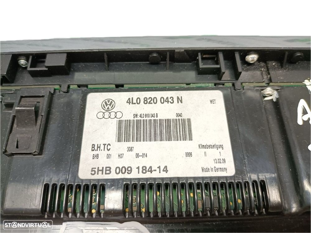 Comando / Botão De Sofagem / Climatronic Audi Q7 (4Lb) - 3