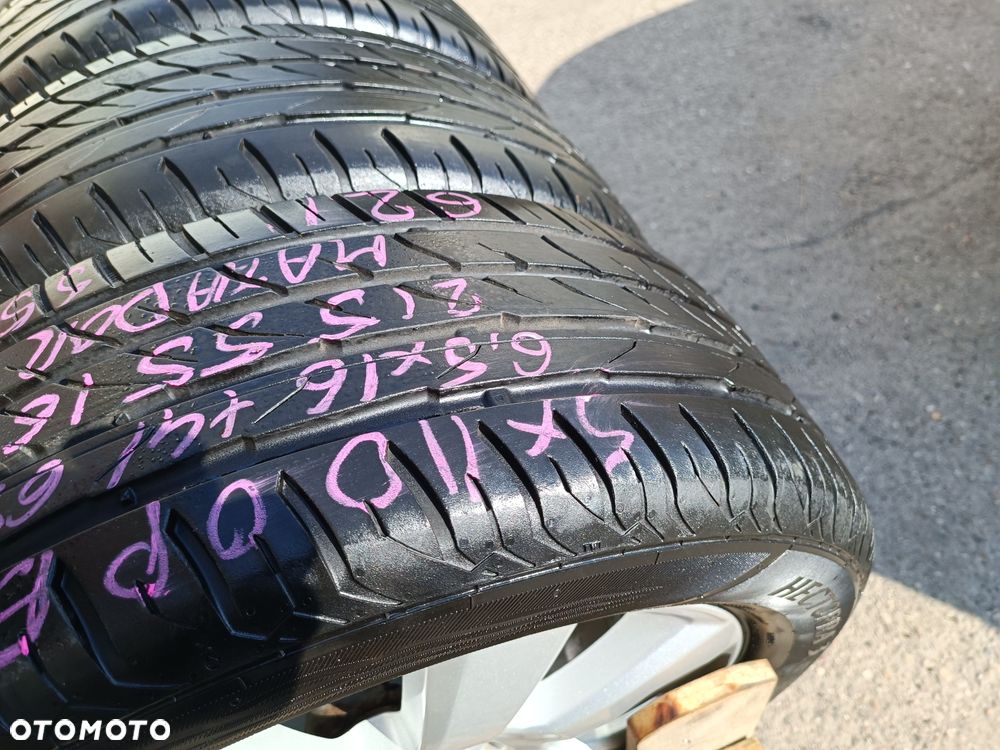 5x110 Felgi Aluminiowe Alufelgi Oryginalne 16 Koła letnie lato OPEL SIGNUM VECTRA B C ZAFIRA A B ASTRA H Meriva B SAAB 93 95 Legnica ALU-RAD 215/55 - 17