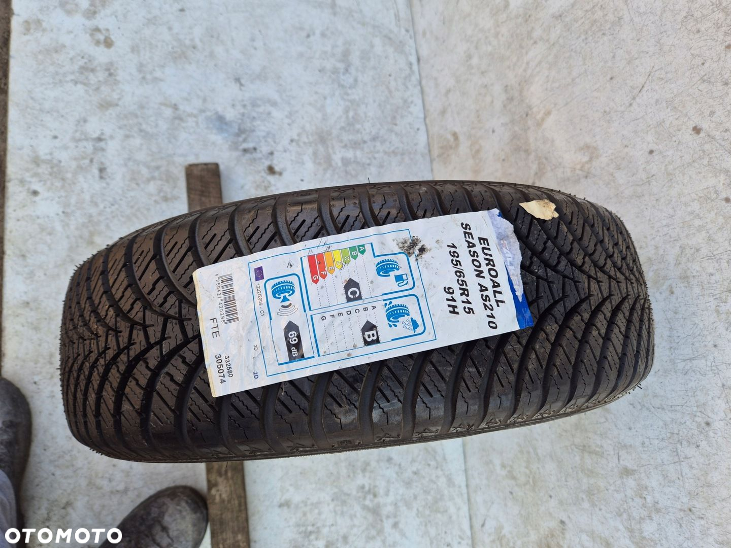 Falken EuroAll Season AS210 195/65R15 91 H przyczepność na śniegu 3PMSF - 2