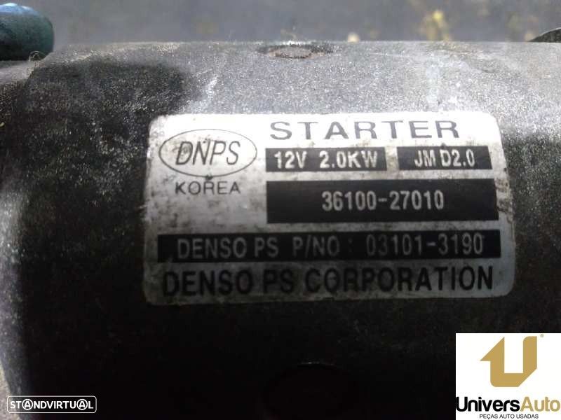 MOTOR ARRANQUE HYUNDAI TUCSON -3610027010 - 2
