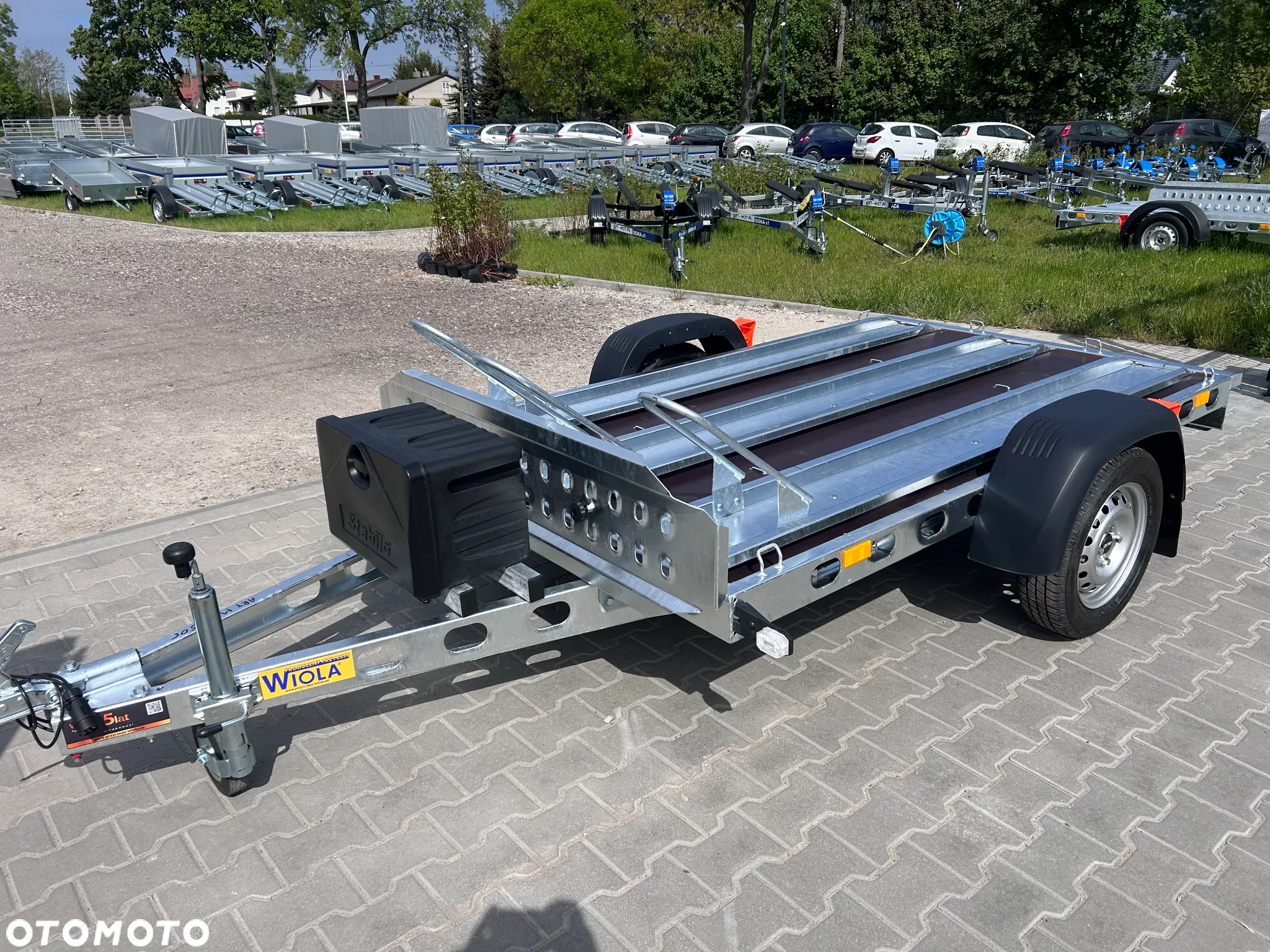 Wiola MOTO N3 / DOSTAWA! / 244x146cm / DMC 750kg / SPAWANA / NAJAZD / MOTOCYKLÓWKA - 12