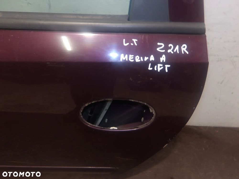 OPEL MERIVA A I LIFT 05-10 1.7CDTI DRZWI LEWE TYLNE TYŁ - 4