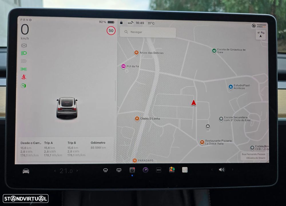 Tesla Model Y Long Range Tração Integral - 13