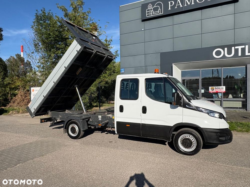 Iveco Daily 35S180, 3.0 180KM, Wywrotka, Doka 7os., HiMatic, LED, Zadbane - 1